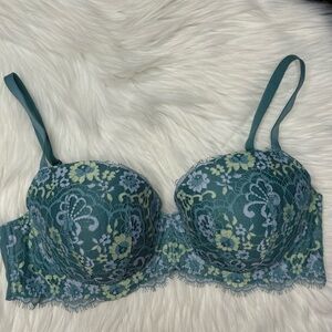 EUC Victoria’s Secret Dream Angels Lined Demi Lace Bra 36D